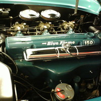 1954 Vette engine - wowee