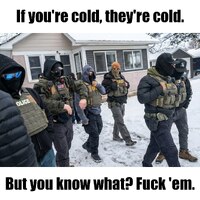 ICE should be freezing