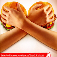 Arby's burgers-as-boobs campaign?