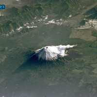 Mt Fuji from the ISS