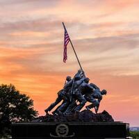 A statue commemorating ANTIFA terrorists, Arlington, VA
