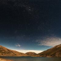 Wallpaper - NZ, LAKE_LYNDON_AT_NIGHT