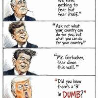 Profound to dumb