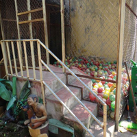 Ball pit torture chamber