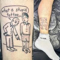 Stupid tattoo