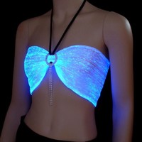 Fibre optic bra