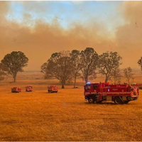Australian bush fires, Victoria, 2024