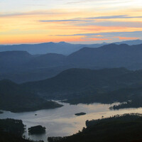 "Sunrise on Adam's Peak" by Pat Burns
