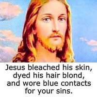 White Jesus for pale people