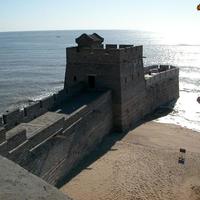 Where the Great Wall of China meets the sea