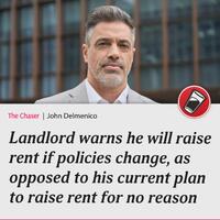 Won't somebody think of the landlords?