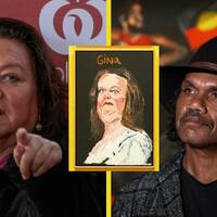 Gina Rinehart picking a fight with artists about art