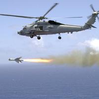 Seahawk fires Penguin missile