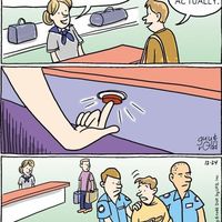 One day at the airport...