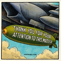 Bombs away...