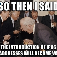 I only just learned IPv4
