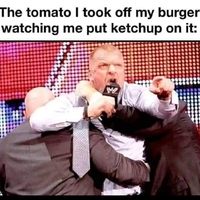 I hate raw tomatoes 