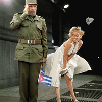 Fidel-Castro and Marilyn-Monroe