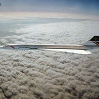 Concorde supersonic from an RAF Tornado jet