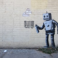 Robot graffiti
