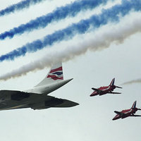 Concorde at Queen Elizabeth II's Golden Jubilee