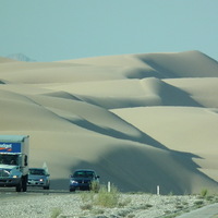 Dunes Along I-8 in CA, West of Yuma, AZ
