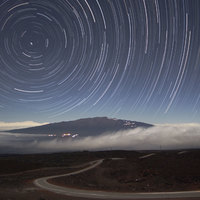 Star Trails Above Mauna Kea