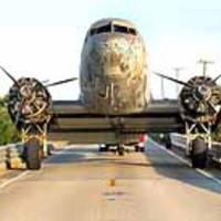 DC-3 amputee getting a tow