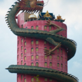The Dragon Building in Wat Samphran, Thailand 