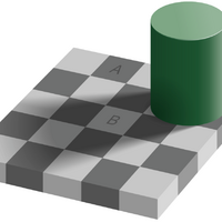 A + B are identical colours
