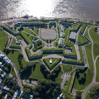 La Citadelle de Québec, vue du ciel