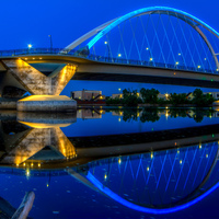 Lowry Avenue Bridge reflections