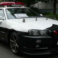 Nissan Skyline GT-R R34 police car