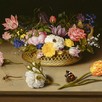 Ambrosius Bosschaert the Elder (Dutch) Flower - Still Life