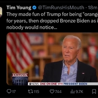 Orange man bad lol