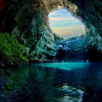 Melissani Cave, Greece  Kefalonia Island 