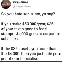 Let the poor pay the poor tax, I pay the homer tax