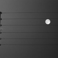 Moon between the lines