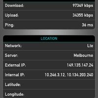 This is faster (Samsung Galaxy S4, Telstra LTE network, Melbourne Australia)