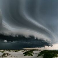 Florida shelf cloud
