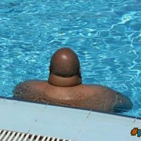 Yesterday, there was this DickHead at the pool...