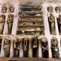 the mummified monks