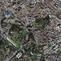 Rome satellite image