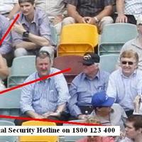 Terrorist at Australian Cricket Match I think