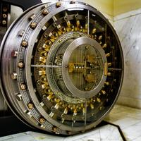 100 year old bank vault