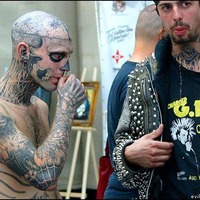 Moronic Scull Tattoo