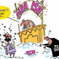 Religion... you always have to give first.