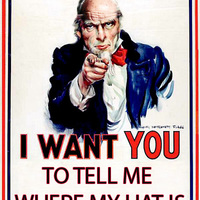 I want you! 