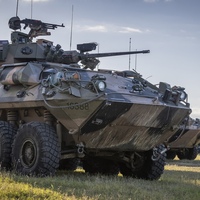 Australian Bushmaster 1 - amphibious