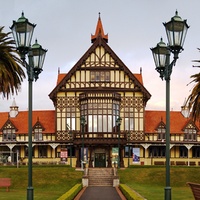New Zealand - Miasto Rotorua Museum